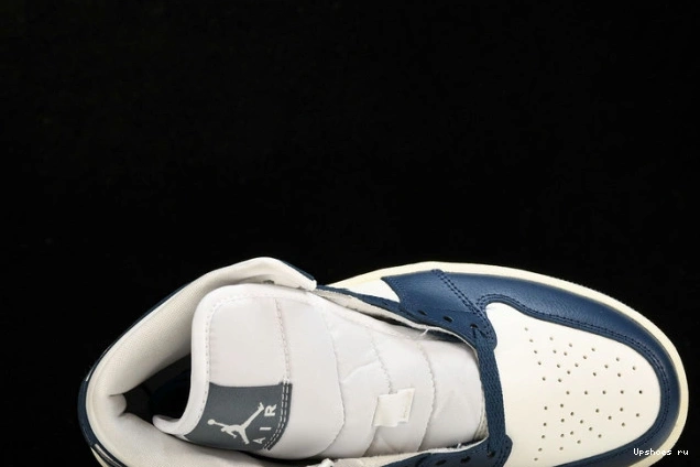 Air Mid Jordan 1  Blue BQ6472-414  French 0316